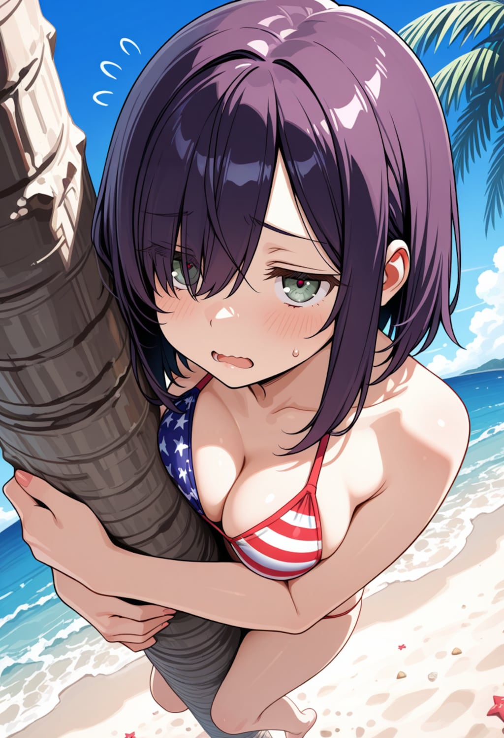 やべっ・・・降りられない💦