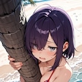 やべっ・・・降りられない💦 2枚目