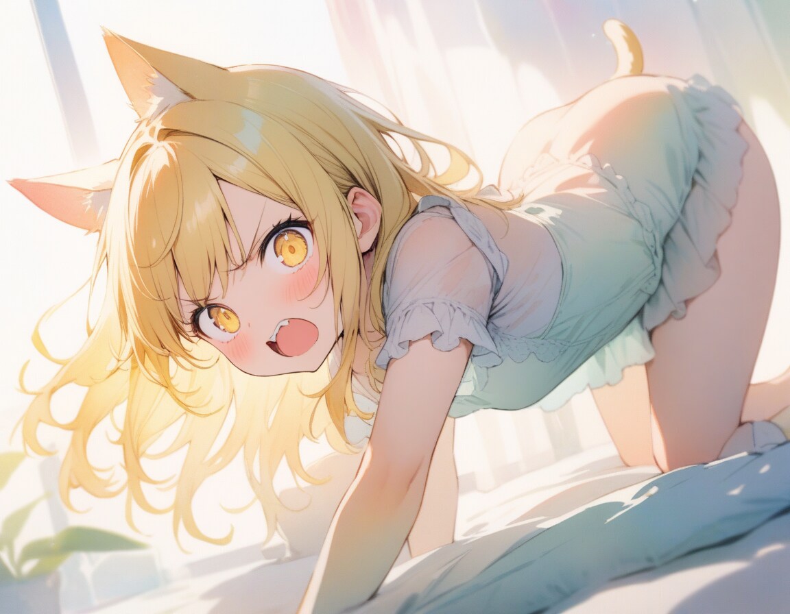 咆哮・・・威嚇かも