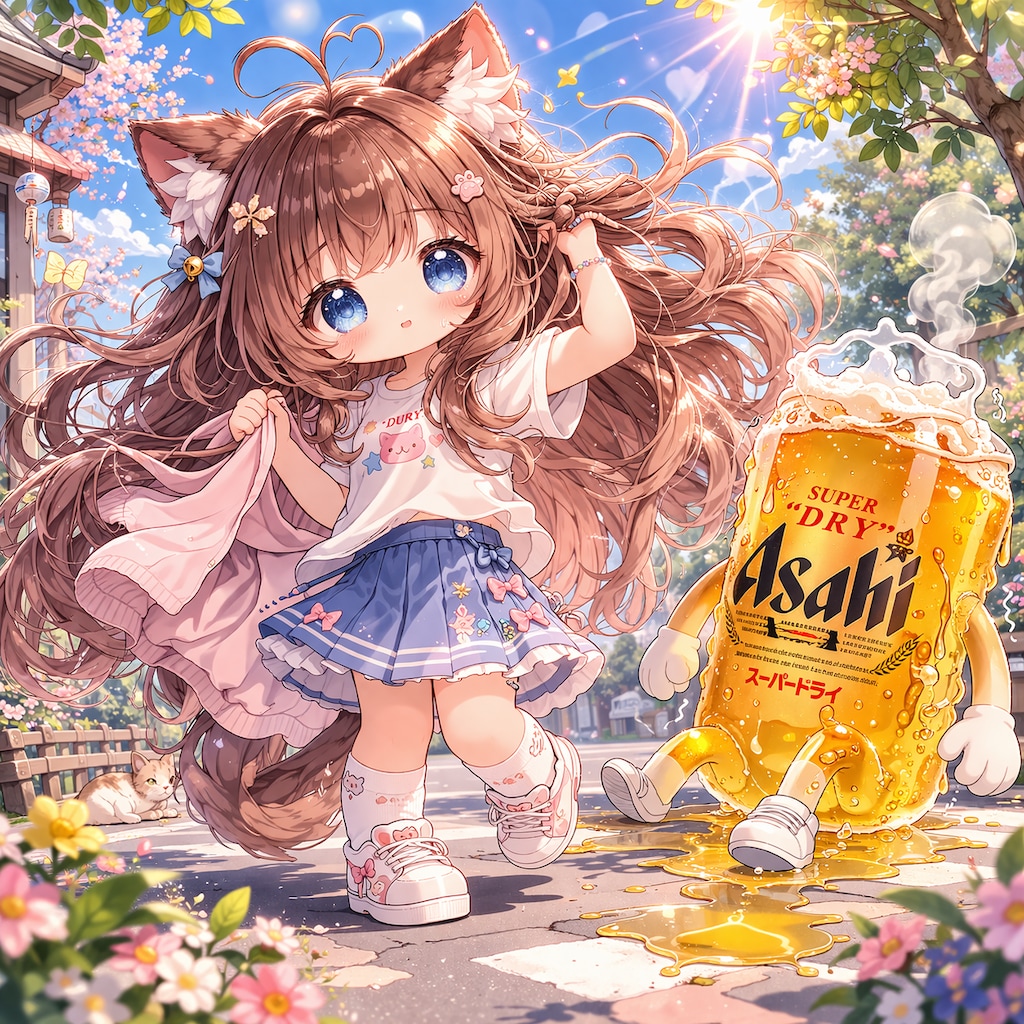 上着を１枚脱いだ小さな女の子