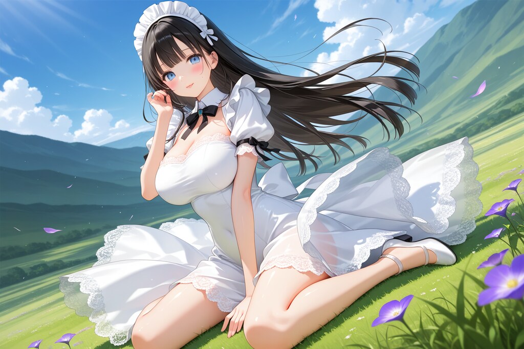 風が気持ちいいですね♡