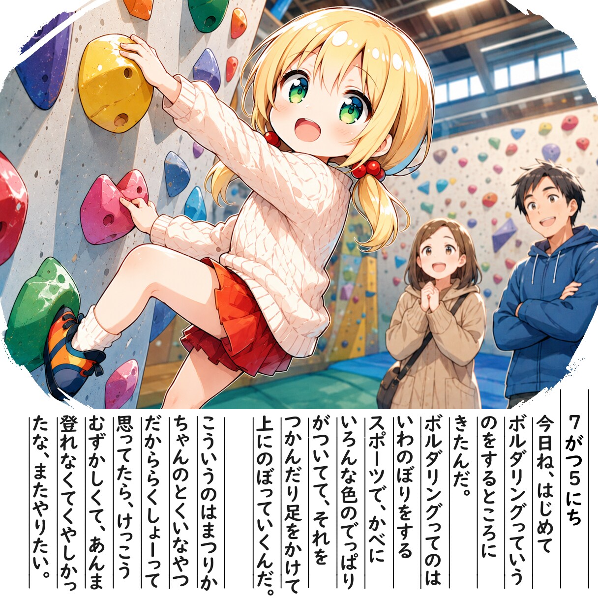 【絵日記】ぼるだりんぐ初挑戦