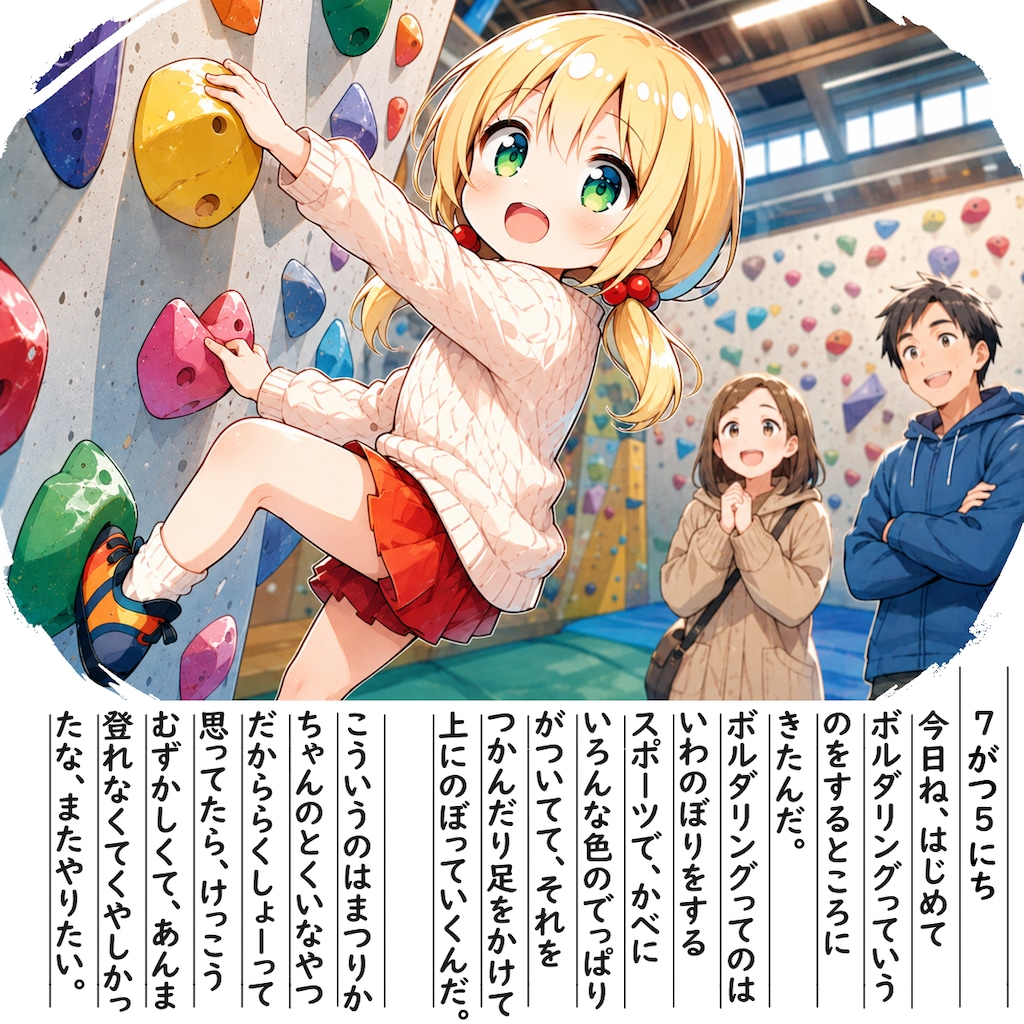 【絵日記】ぼるだりんぐ初挑戦