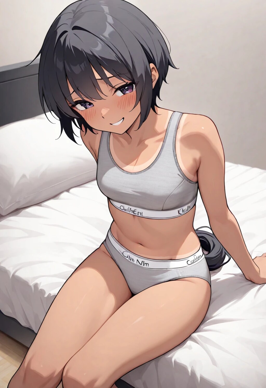 彼女なりの勝負下着