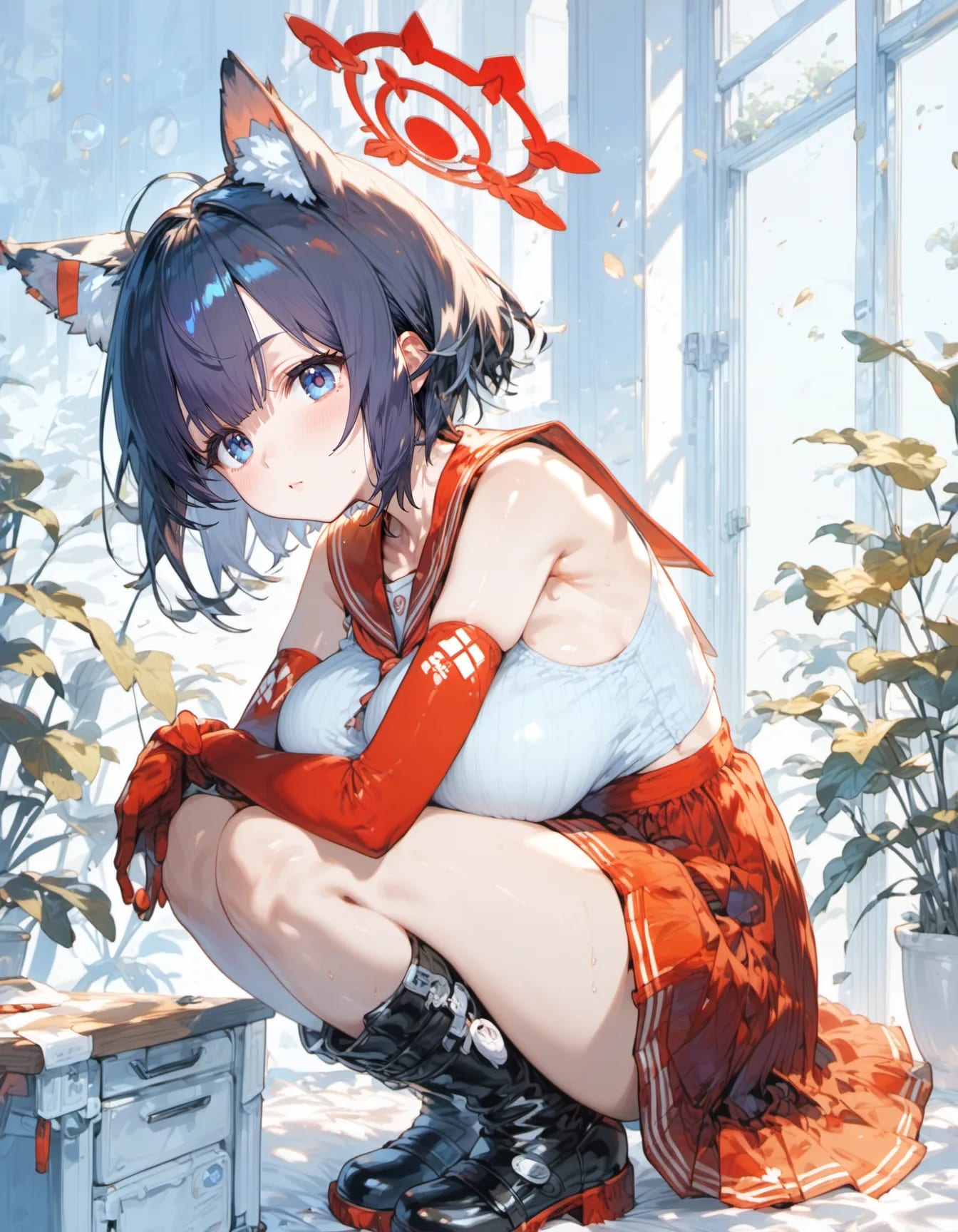 Serenity in the Glasshouse | の人気AIイラスト・グラビア