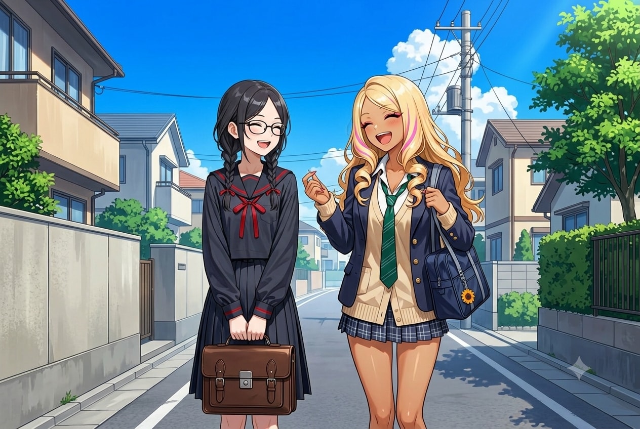 通学途中