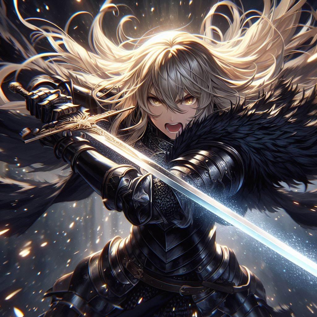 ブロンドの女騎士さん353