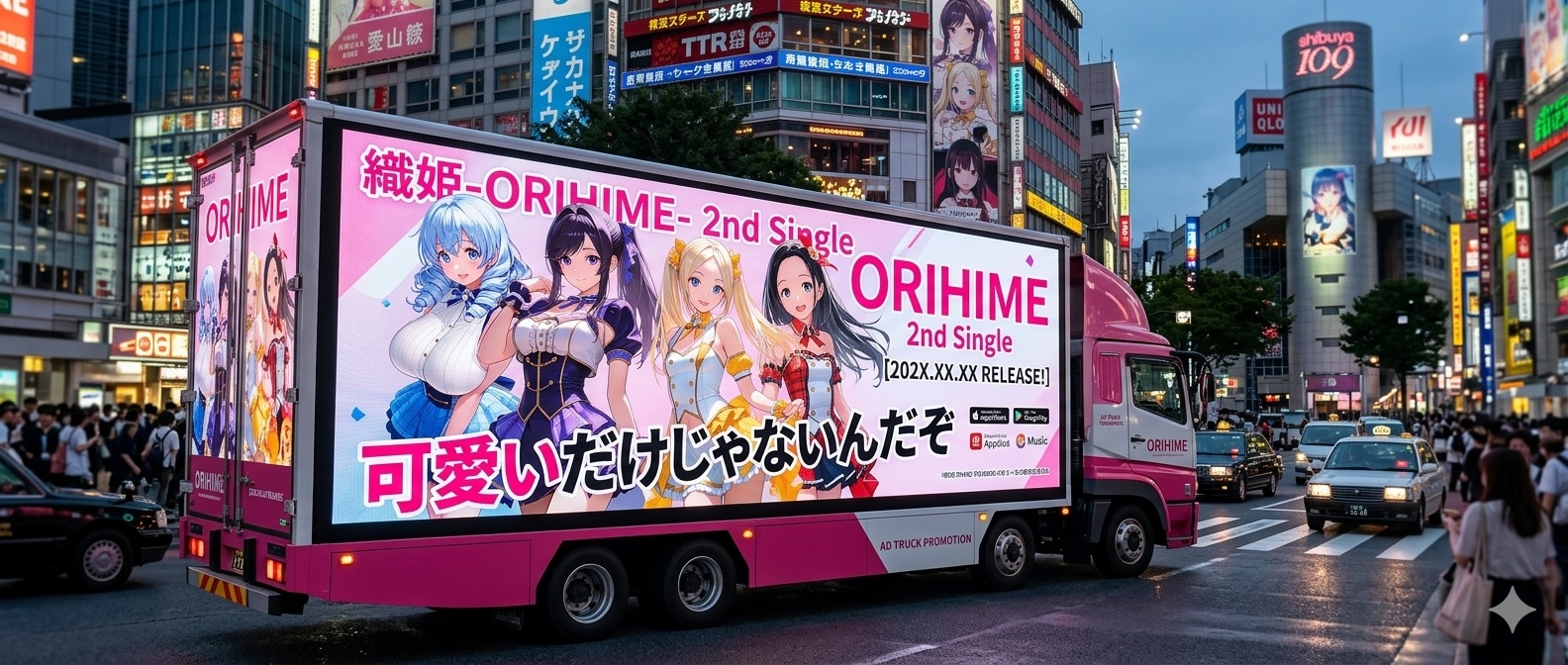 アドトラックのORIHIME