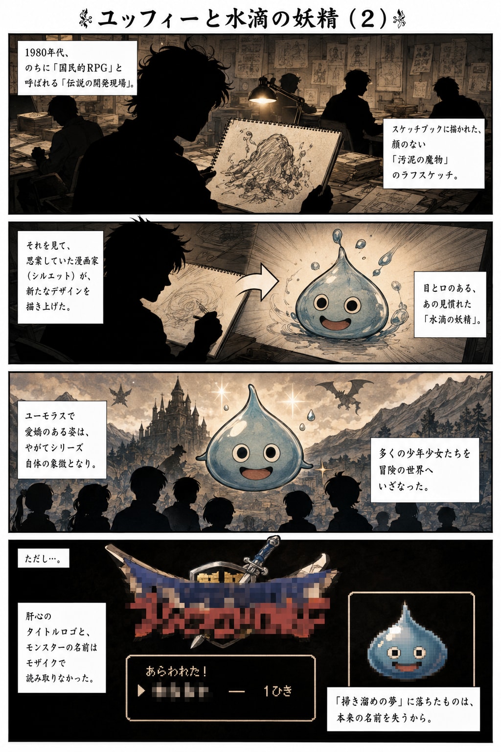 （２）ユッフィーと水滴の妖精