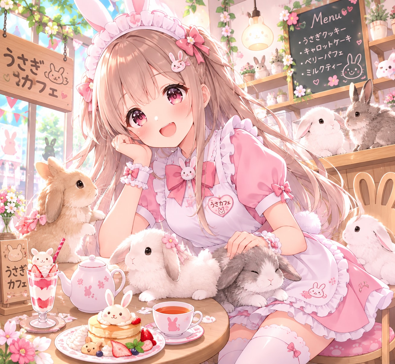 うさうさ | の人気AIイラスト・グラビア