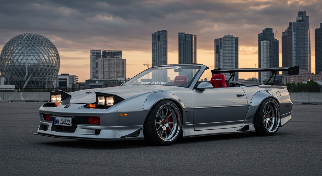 ポンティアックファイヤーバードトランザムオープンカー