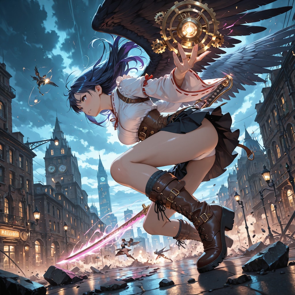 蒸気の街と少女【其の2】