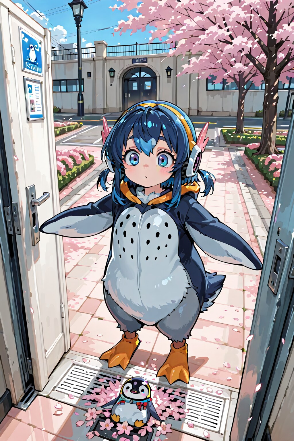ペンギン入学？