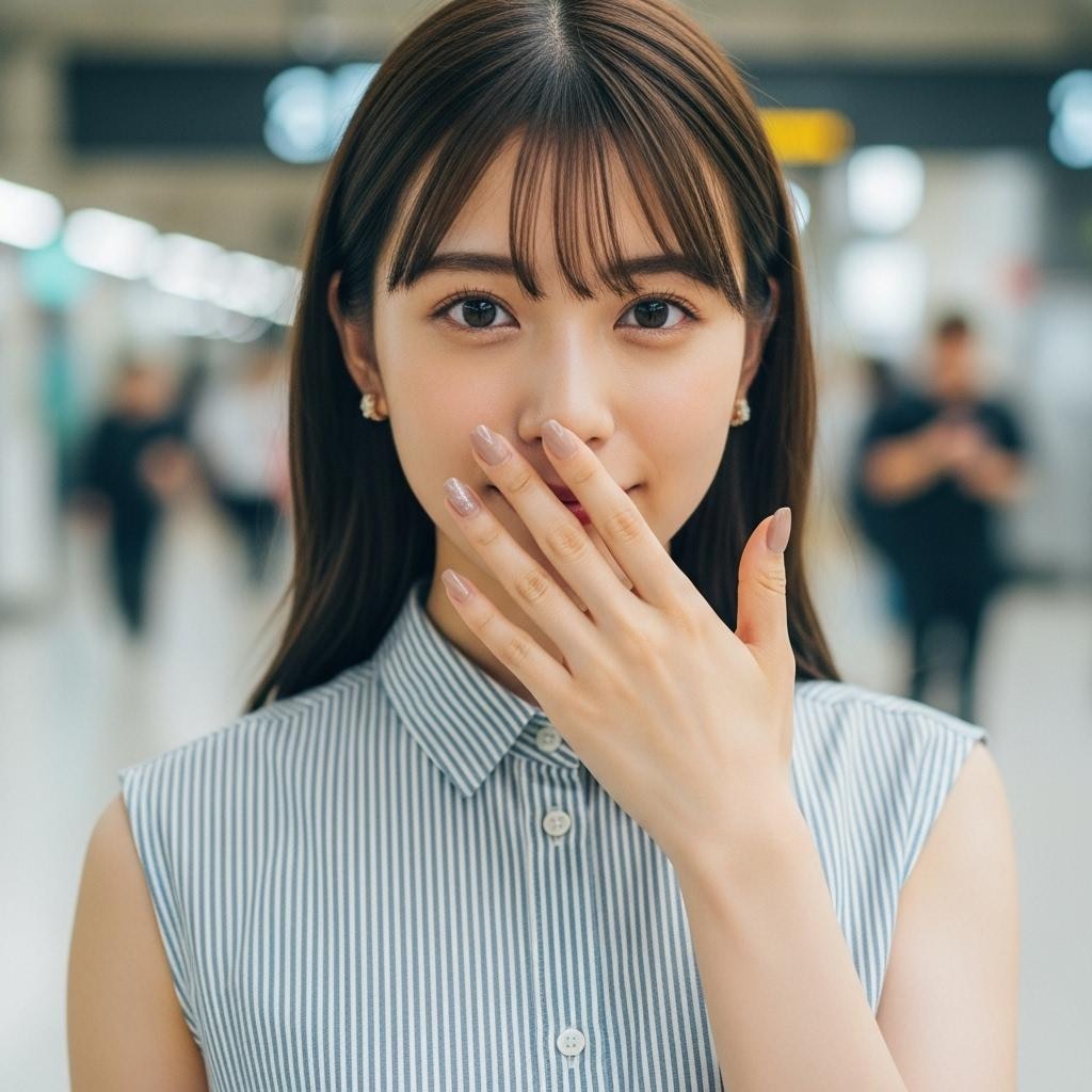 AIのかわいいこのネイル