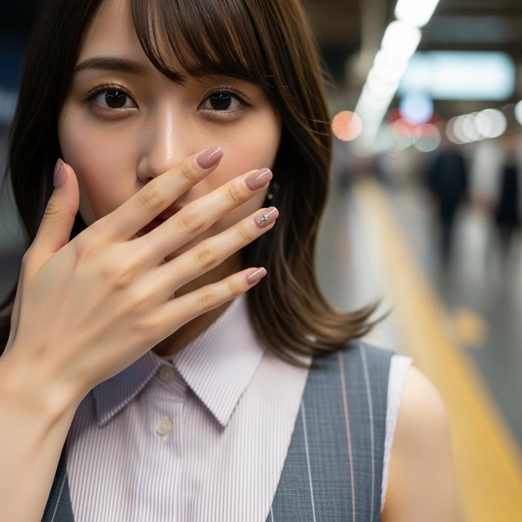 AIのかわいいこのネイル