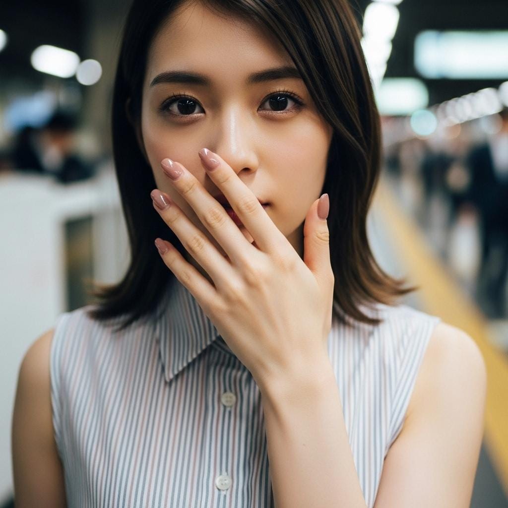 AIのかわいいこのネイル