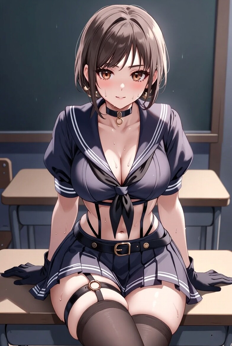 机に座るとエロく感じる