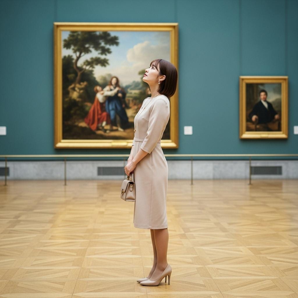 博物館で静かに、、、