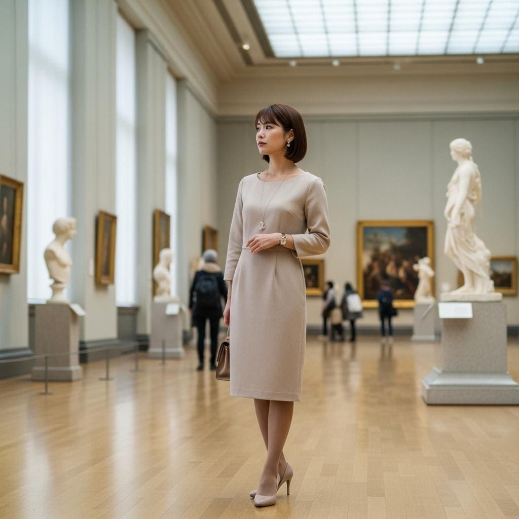 博物館で静かに、、、