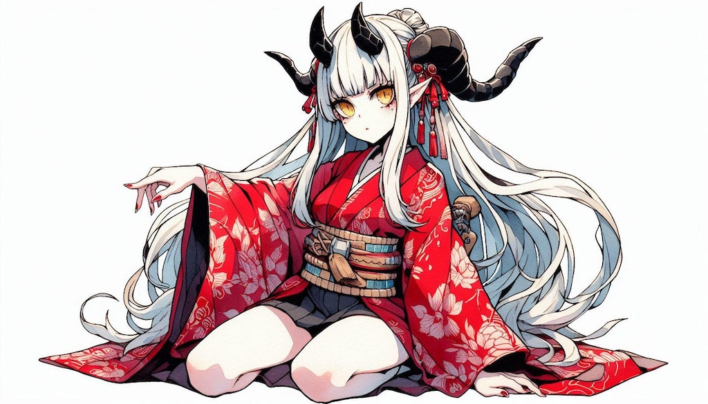 鬼子とツツジ