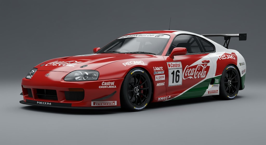 コカ・コーラスープラレーシングカー