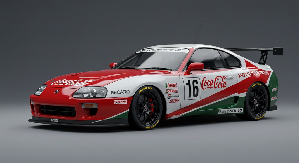 コカ・コーラスープラレーシングカー