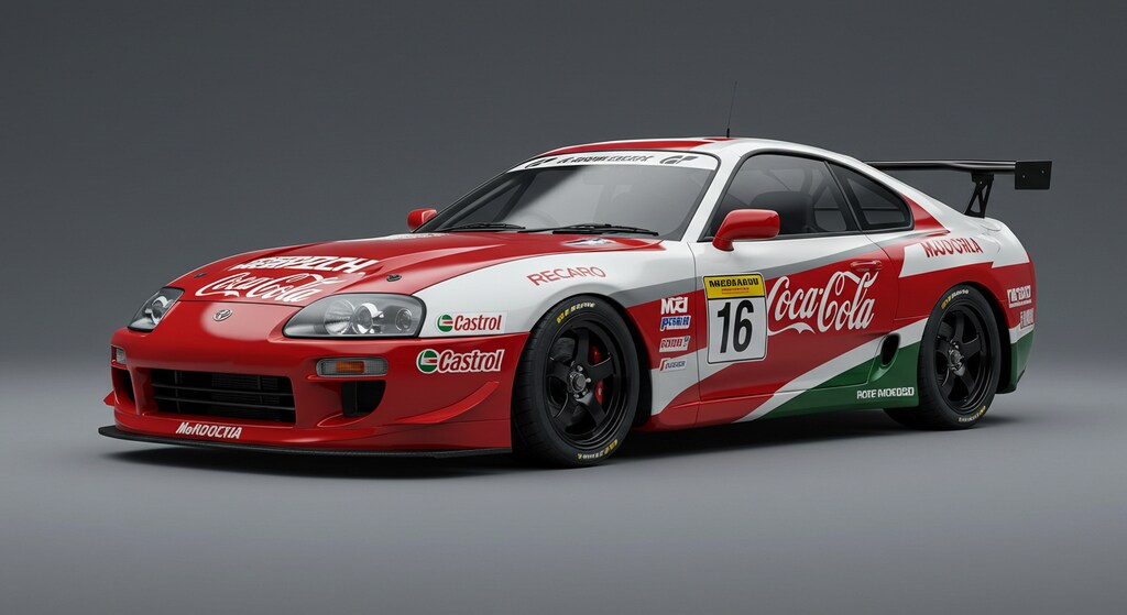 コカ・コーラスープラレーシングカー