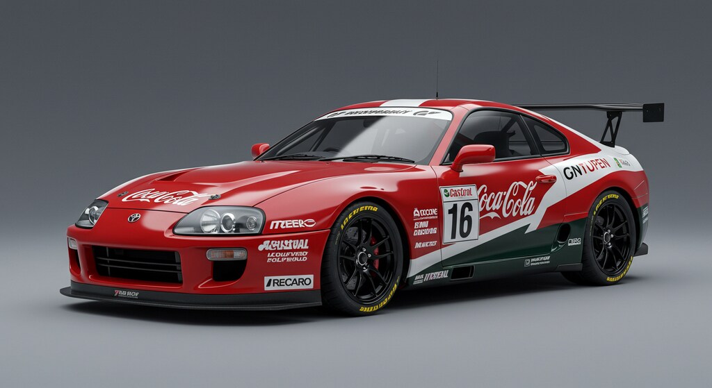 コカ・コーラスープラレーシングカー