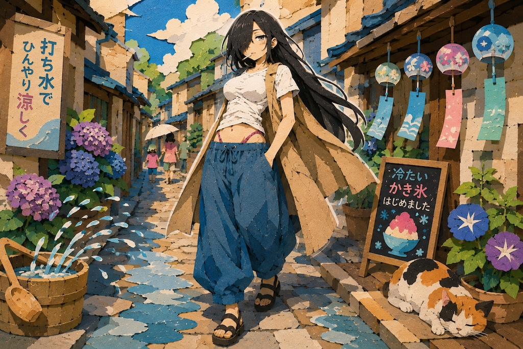 さむーい🚬🍺🥛