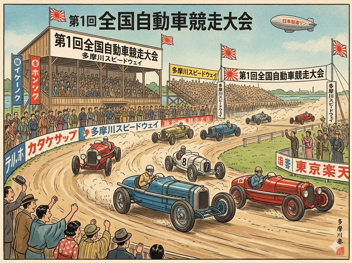 No.302 第1回全国自動車競走大会