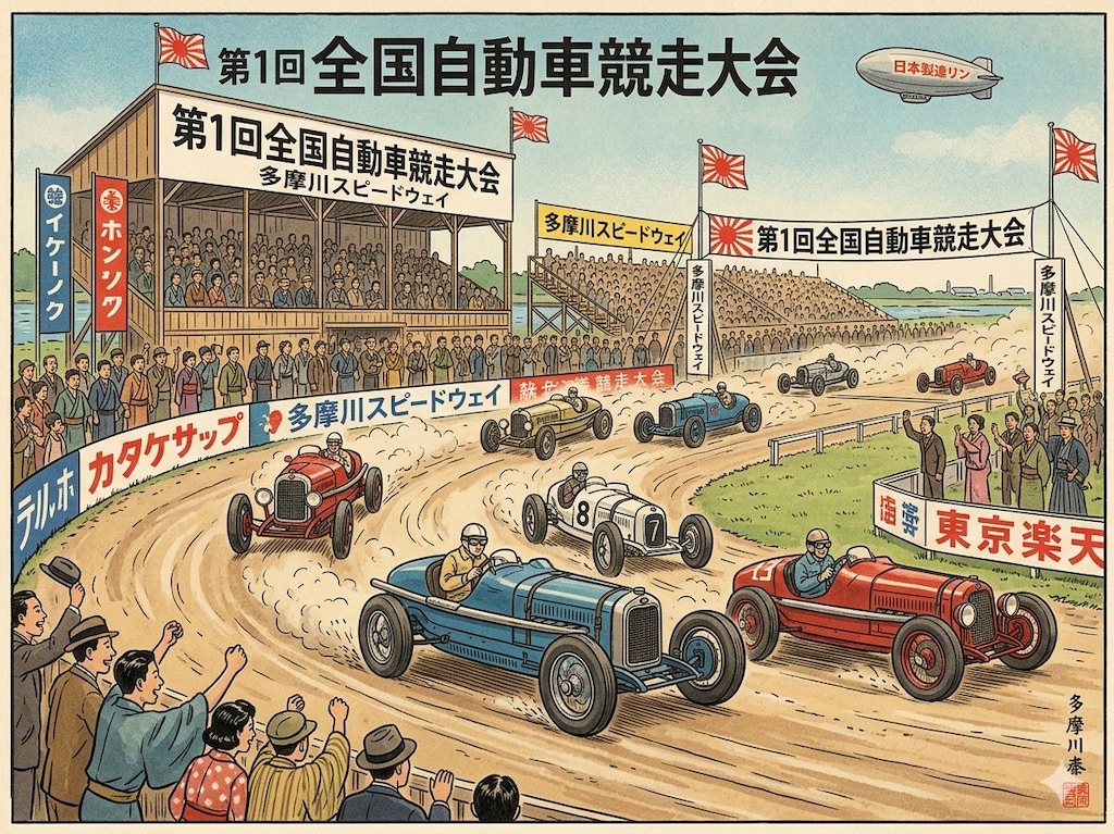 No.302 第1回全国自動車競走大会
