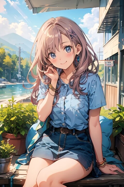 秘密の場所見つけた | の人気AIイラスト・グラビア