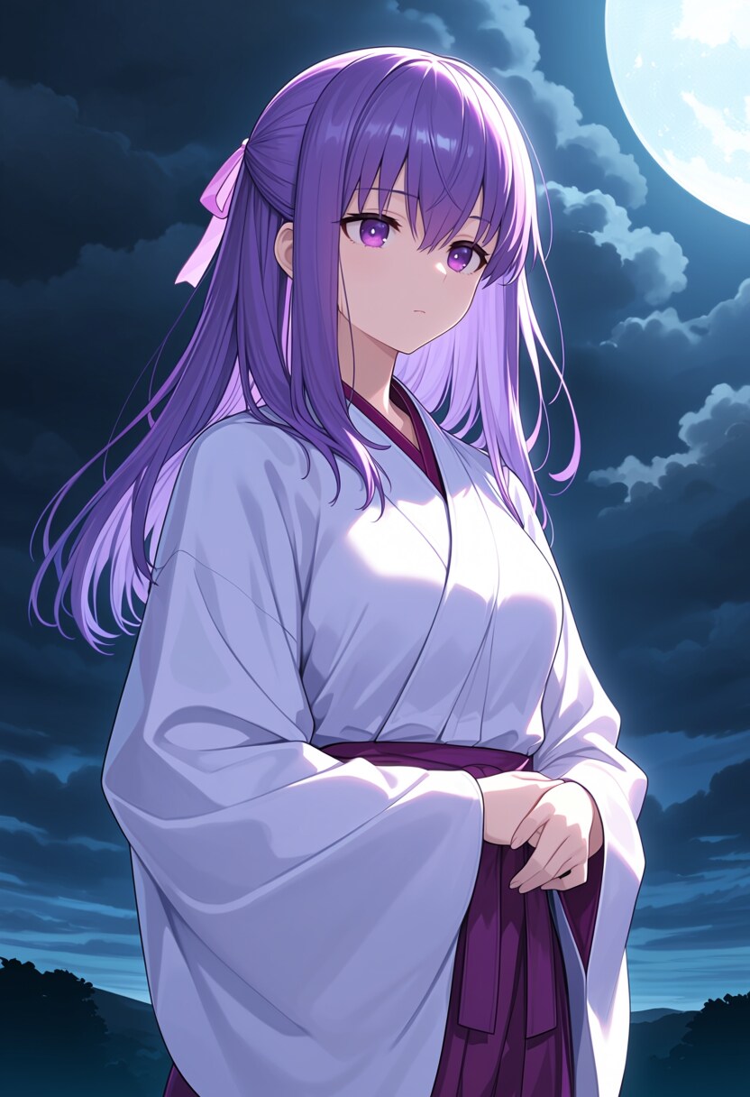 月下の静寂