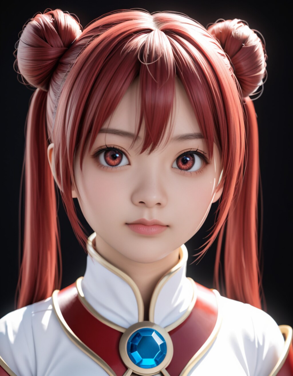 赤い髪の女の子