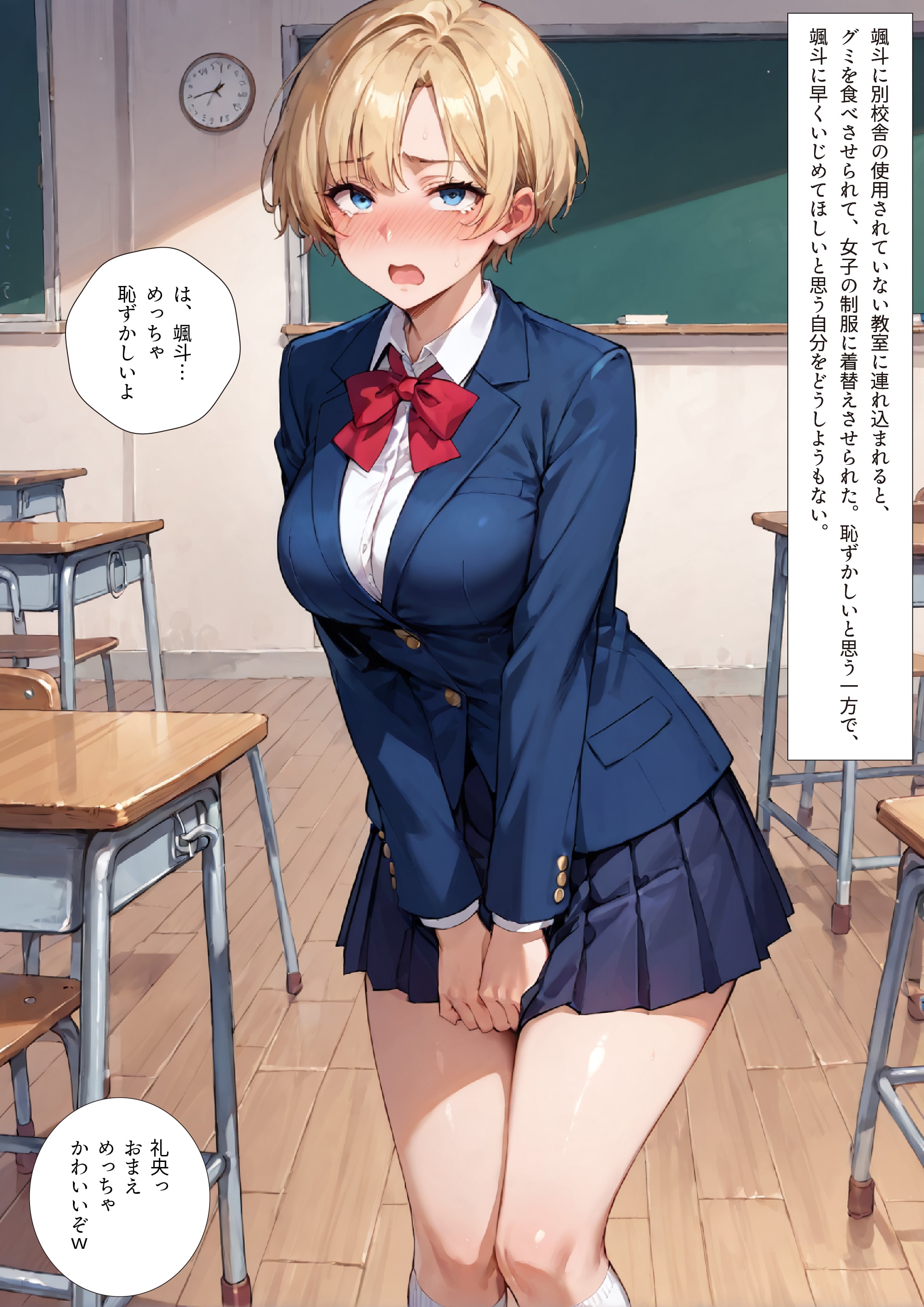 🍬PickUp🍬女体化グミで親友に強制連続絶頂中だし快楽堕 | の人気AIイラスト・グラビア