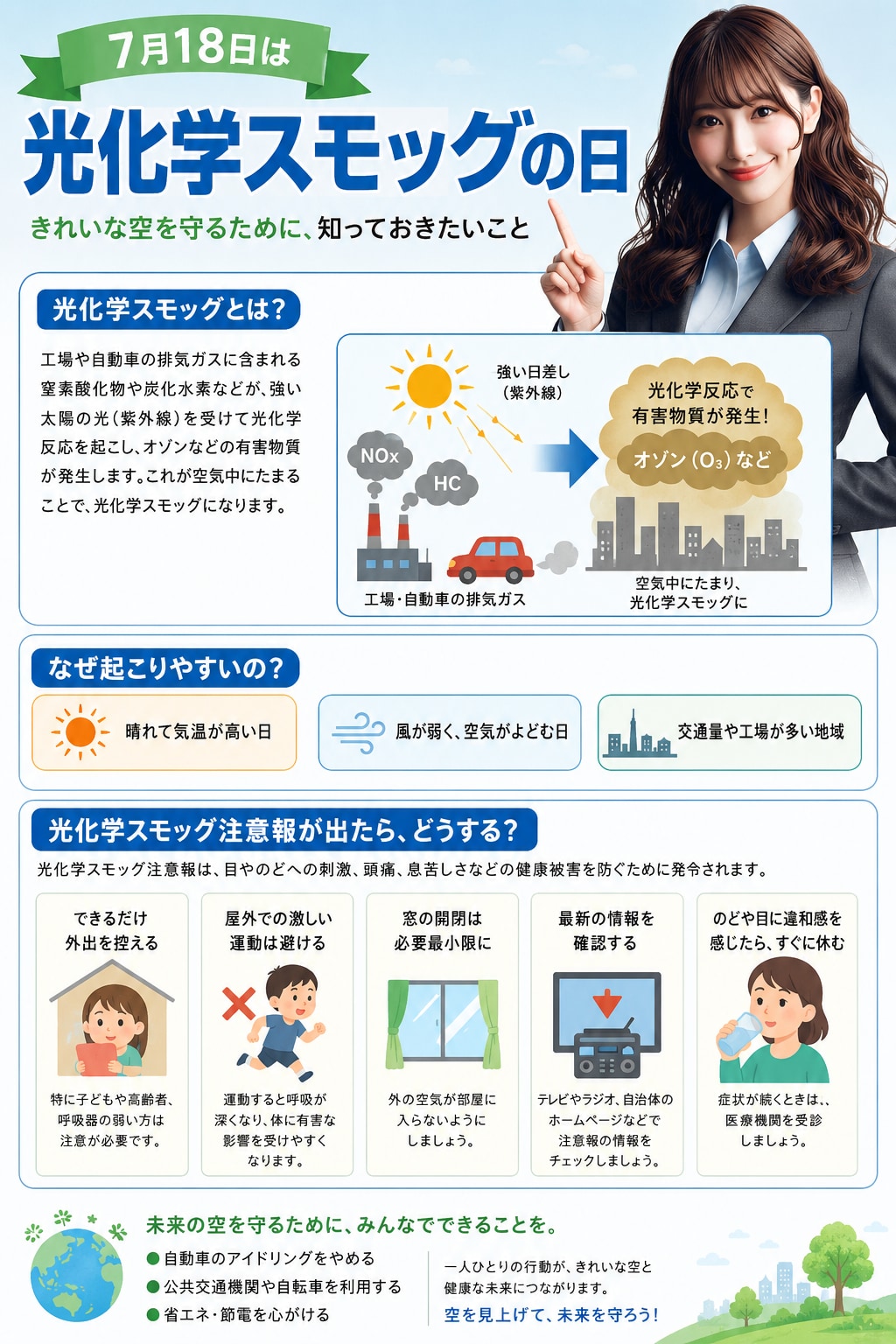 光化学スモッグの日