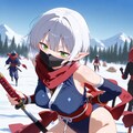 雪の地で戦え！エルフ忍者隊 3枚目