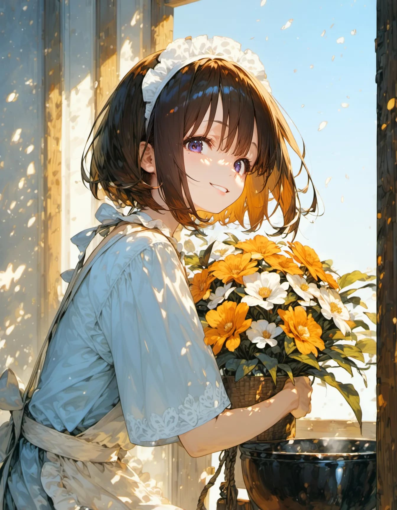 Sunlight Woven in Petals