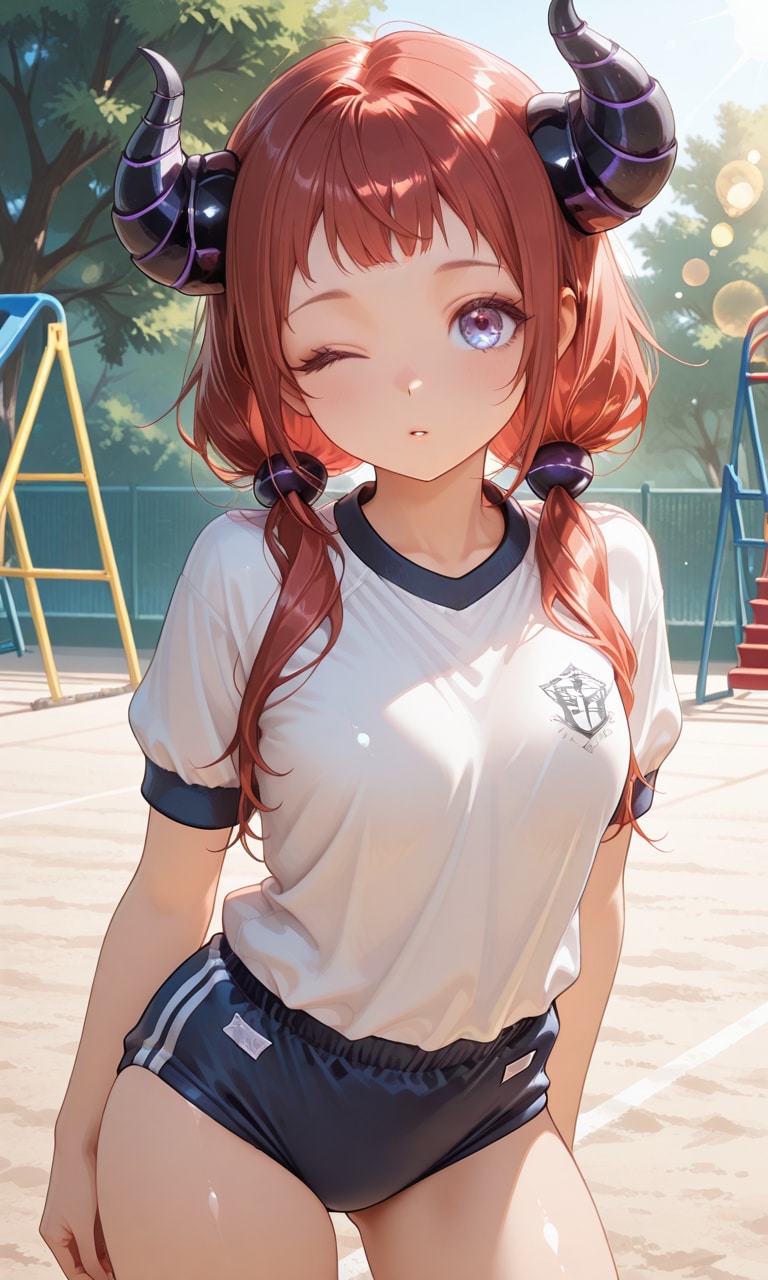 角とブルマ