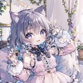 ネコ耳少女 黒×銀 失敗 3枚目