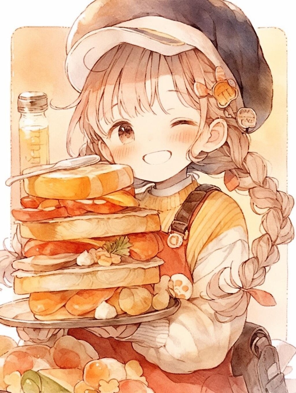 おいしいパン屋さん。