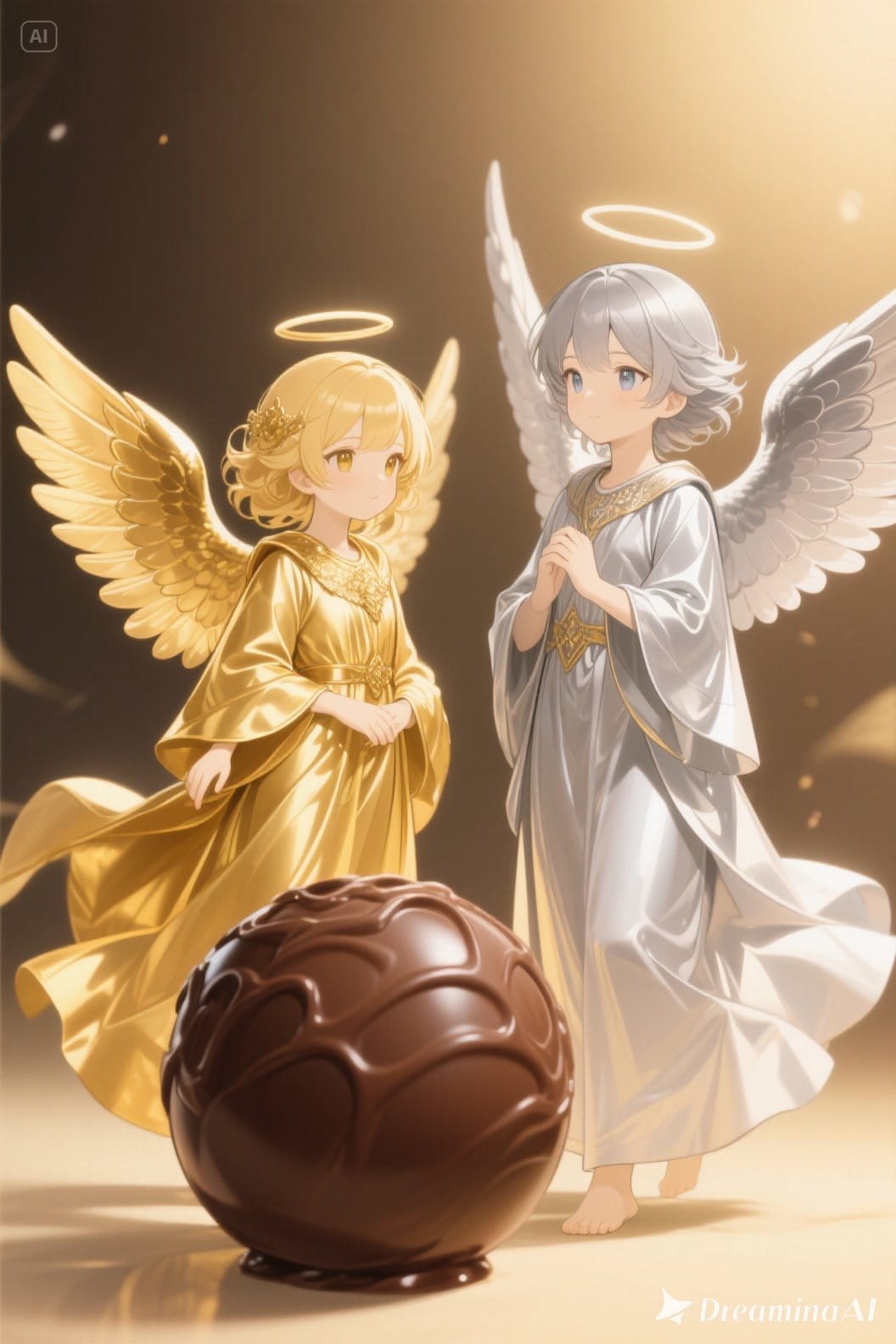 金と銀のエンゼル579 | の人気AIイラスト・グラビア