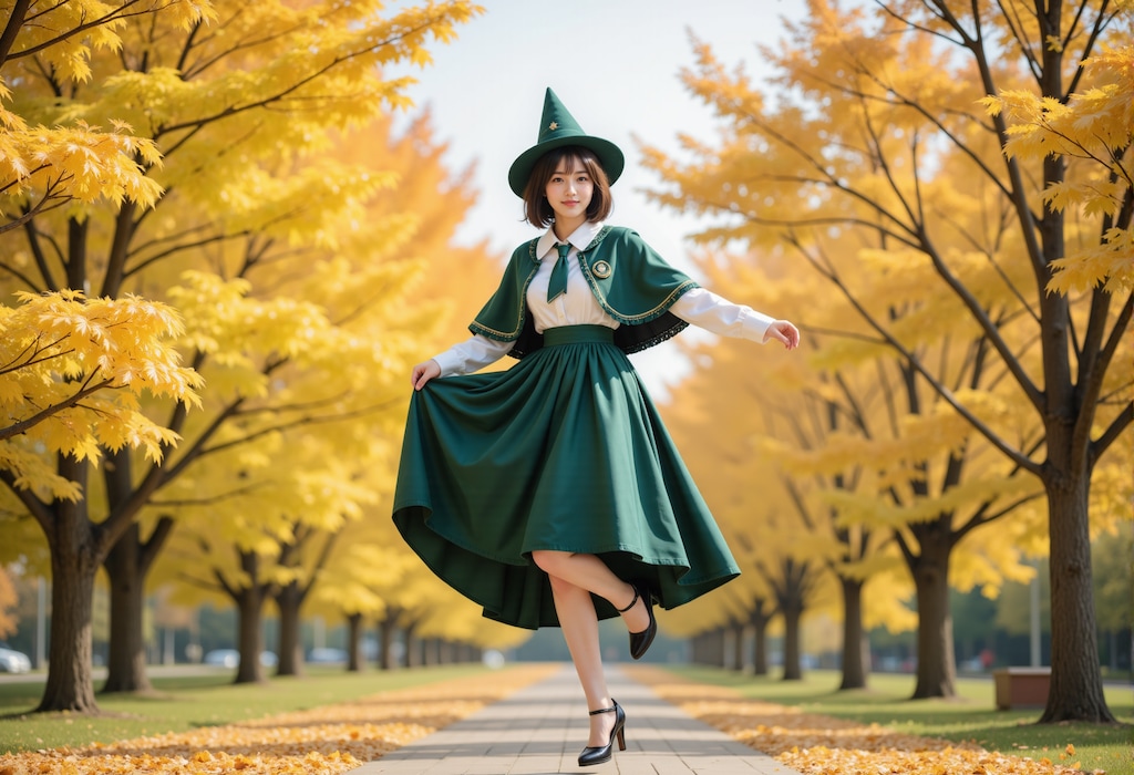 魔法使いの森の散歩