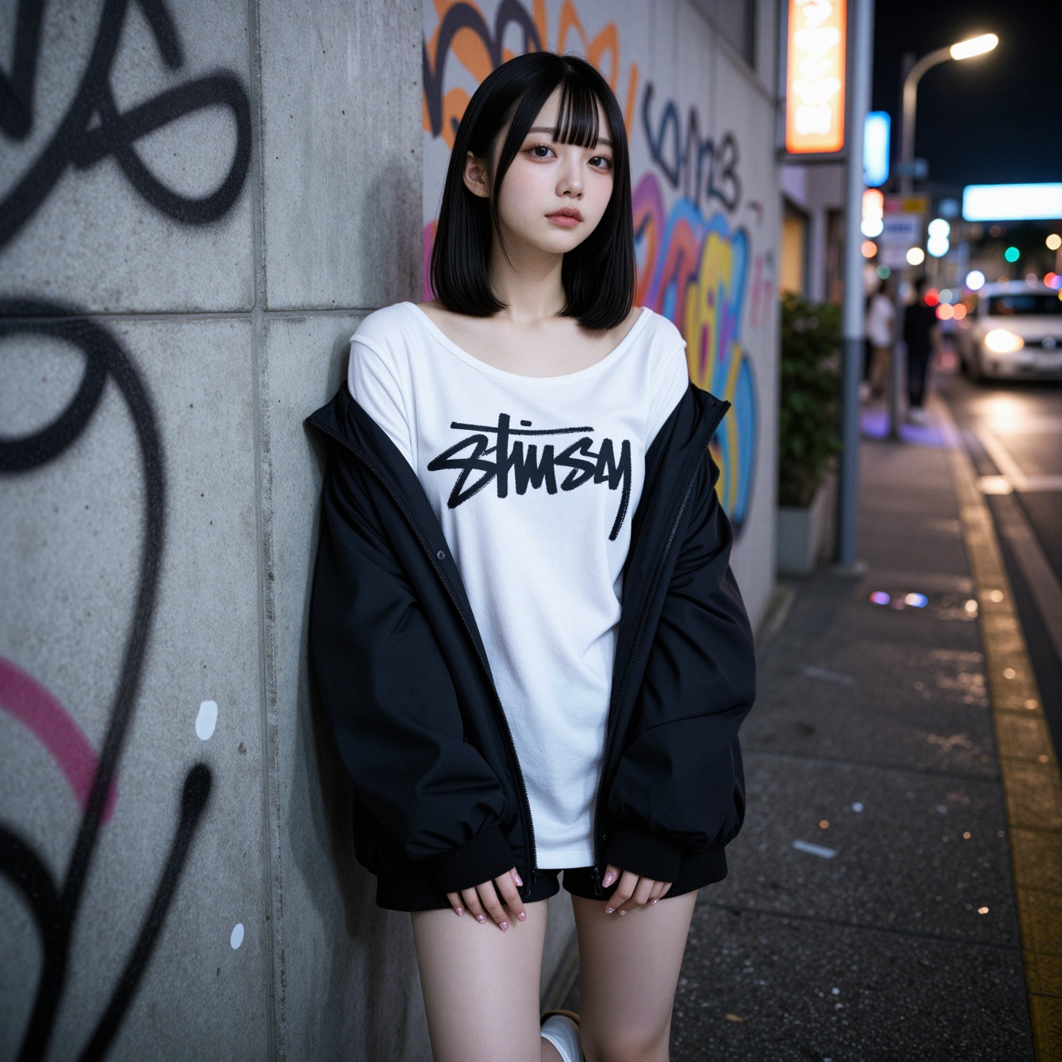 himari in the street | の人気AIイラスト・グラビア