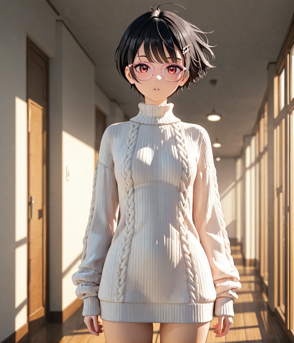 「履いてない？ どっちだと思う？」