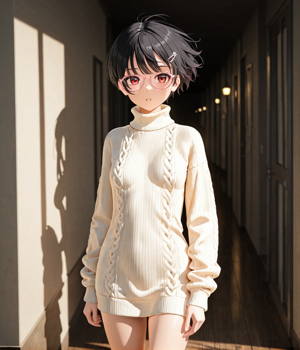 「履いてない？ どっちだと思う？」