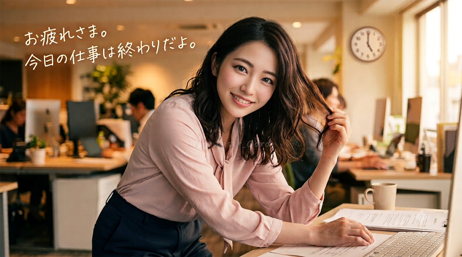 ねぎらってくれる壁紙