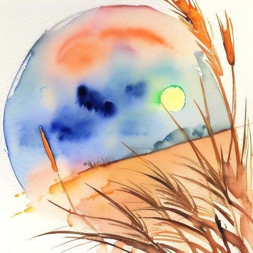 十五夜水彩画 | の人気AIイラスト・グラビア