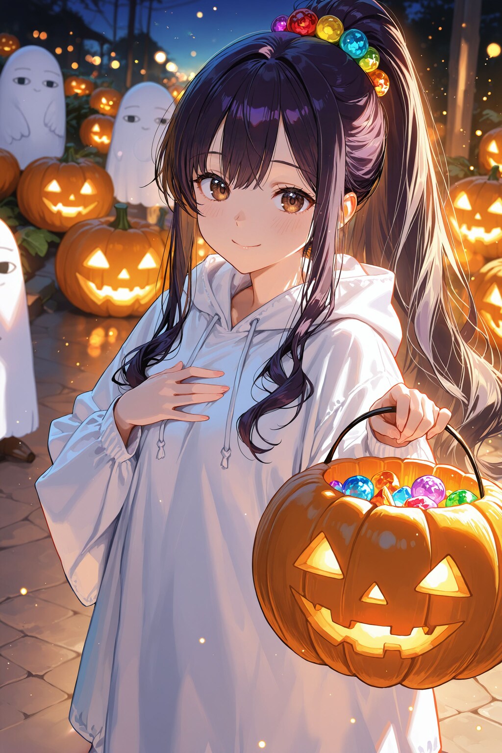 異世界の女神さま（アマテラスさん）ハロウィン