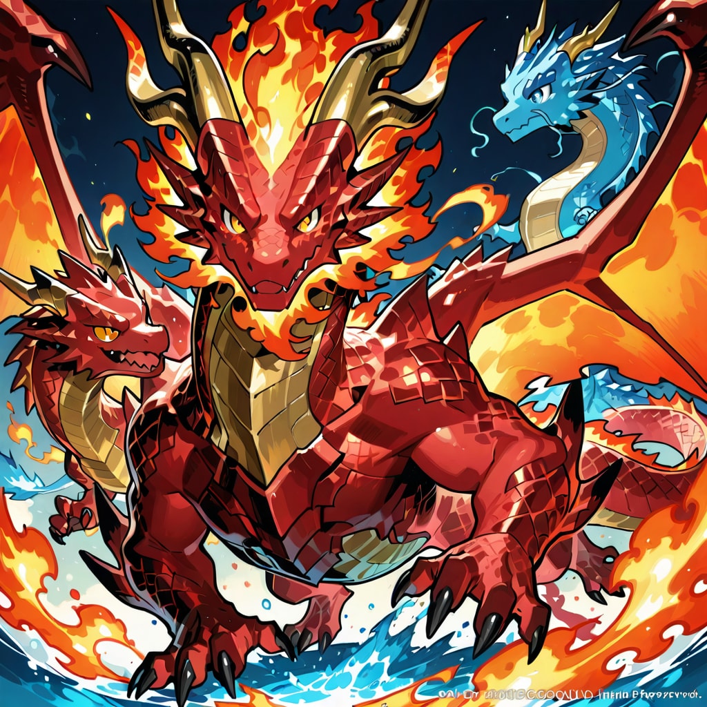 火炎龍 | の人気AIイラスト・グラビア